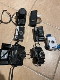 Lotto 10 Macchine fotografiche analogiche