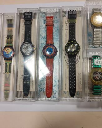 Collezione orologi SWATCH.