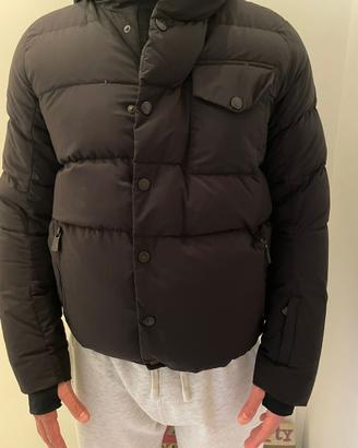 Piumino uomo nero stile Moncler Grenoble taglia 4