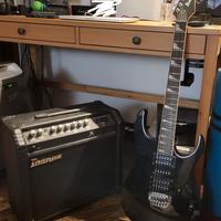 Chitarra elettrica Ibanez GRG170 e Amplificatore