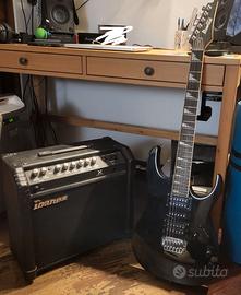 Chitarra elettrica Ibanez GRG170 e Amplificatore