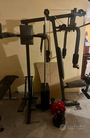 Palestra multifunzione Weider Viper + set manubri