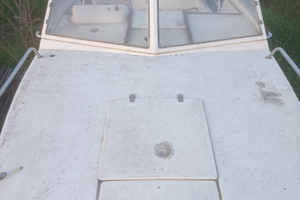 Barca motore carrello