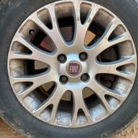 N.2 cerchi 15" fiat punto evo 2011