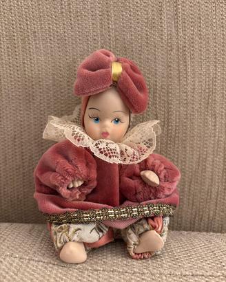 Bambola ceramica con turbante