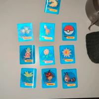 Set 10 carte Pokemon Yoga lenticolari lamincards