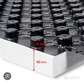 Pannello bugnato per riscaldamento 35mq