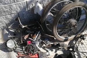 telaio ciao piaggio anno 68 con librettino a 