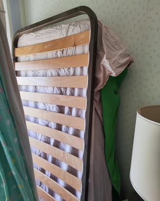 Letto singolo con secondo letto estraebile