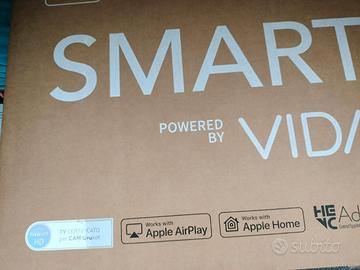 televisore smart nuovo ancora incartato