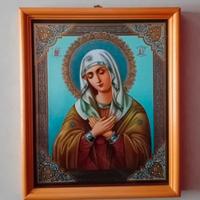 Quadro icona la Madonna