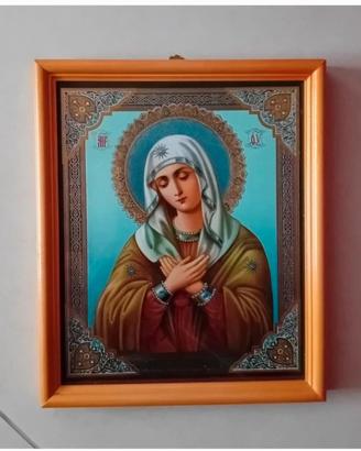 Quadro icona la Madonna