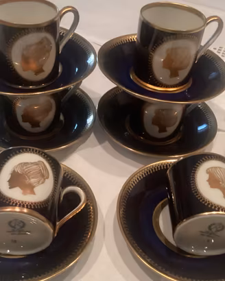 Servizio caffè Reichenbach- Germany anni '70 nuovo
