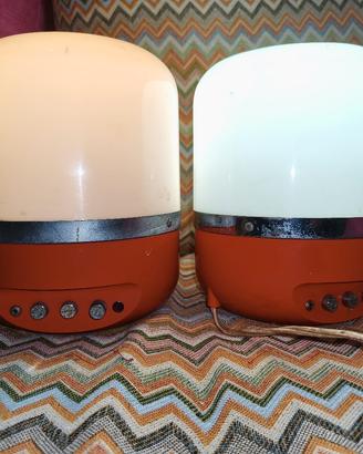 Coppia lampade vintage Europhon anni 70