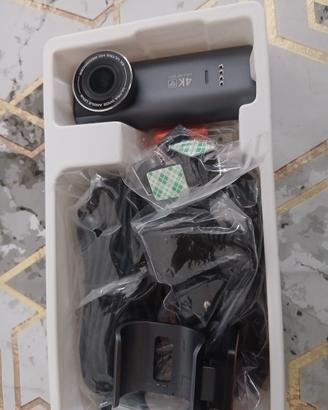Dash cam 4k doppia-anteriore e posteriore+wifi-