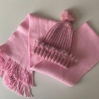 #idearegalo sciarpa e cappello brilli per bambina