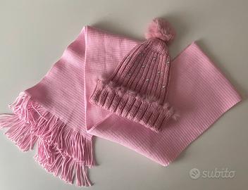 #idearegalo sciarpa e cappello brilli per bambina