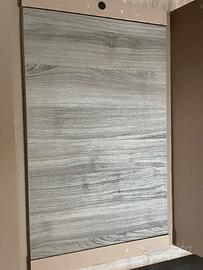 Ante Ikea Besta - Mogano mordente grigio