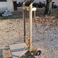 Carrello porta damigiane