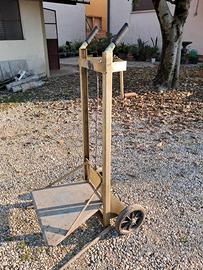 Carrello porta damigiane