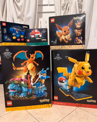 Lego Pokemon set completo - nuovo