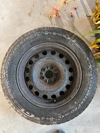 Gomme r15 con cerchio in ferro