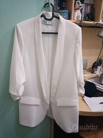 Giacca estiva bianca donna ZARA