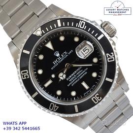 ROLEX Submariner Date 16610 U62 Series LumiNova