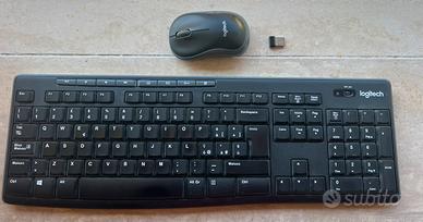 Logitech MK270 Set Tastiera e Mouse wireless