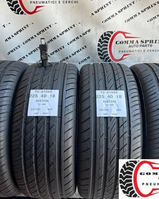 4 PNEUMATICI 225/40 R18 OVATION ESTIVE
