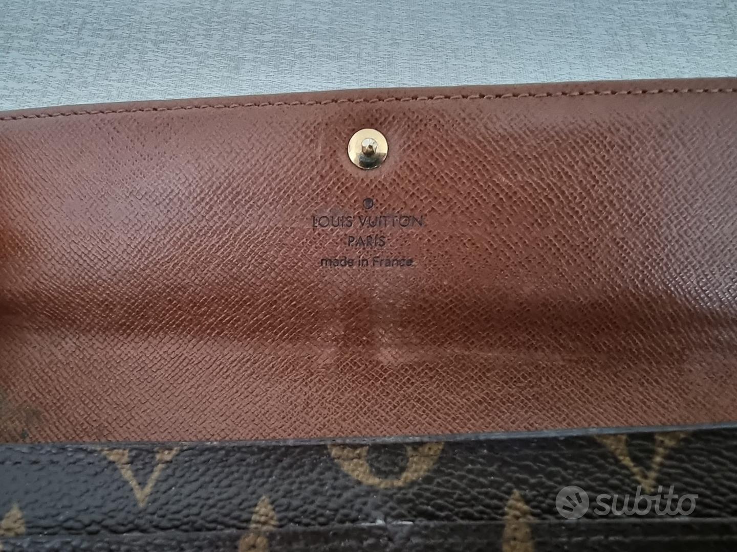 Portafoglio Louis Vuitton modello Sarah originale - Abbigliamento