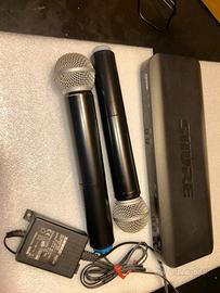 2 Radiomicrofono shure blx288e