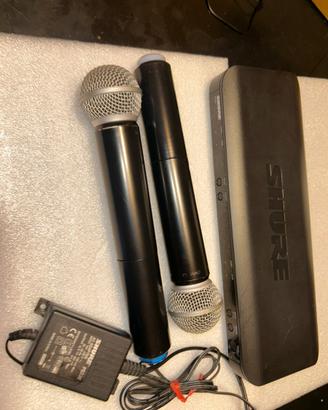 2 Radiomicrofono shure blx288e