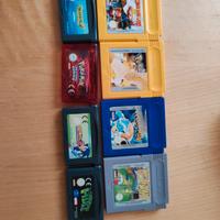 lotto cartucce pokemon e altro 