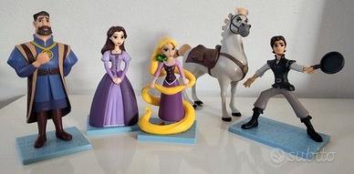Set personaggi RAPUNZEL (5 pezzi)