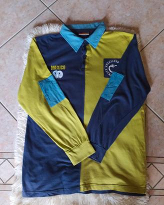 Maglia maniche lunghe uomo con colletto.