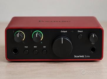 Focusrite Scarlett Solo Studio 4th Gen