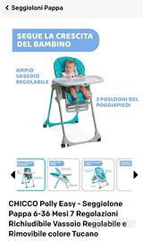 Seggiolone pappa Chicco 