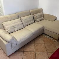 Divano Letto con chaise-longue Poltronesofà