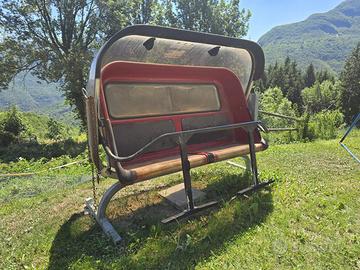 Panchina seggiolino seggiovia