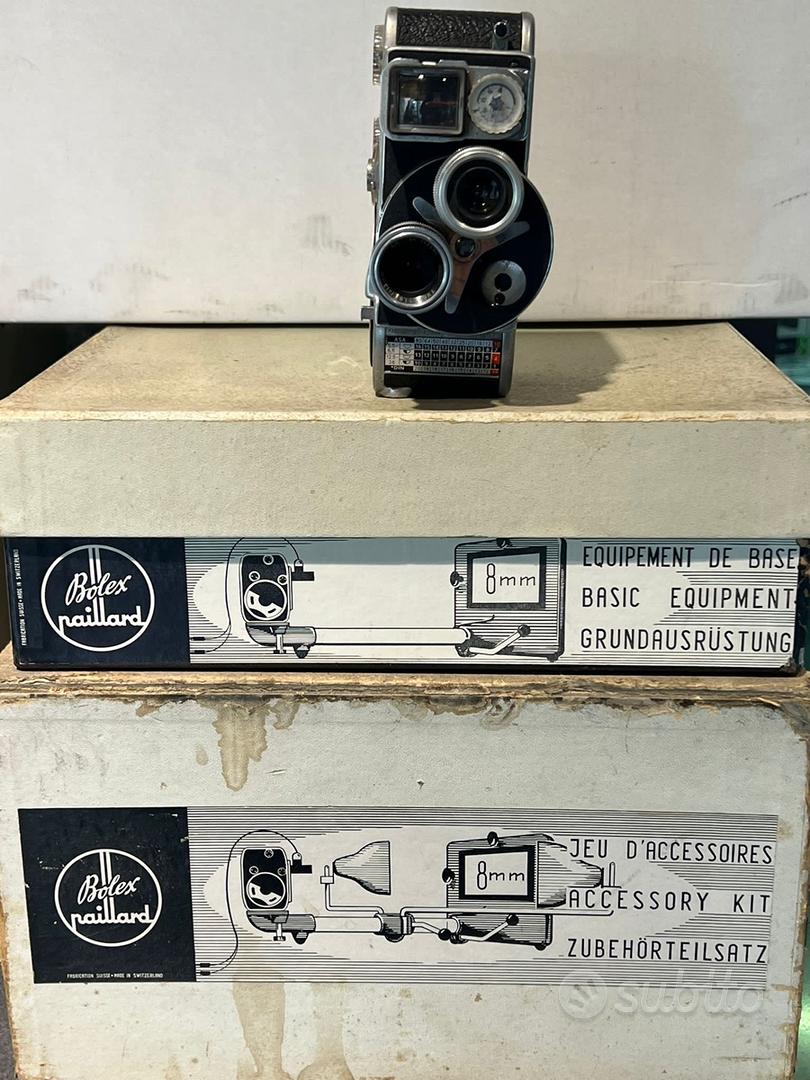 cinepresa bolex paillard 8mm