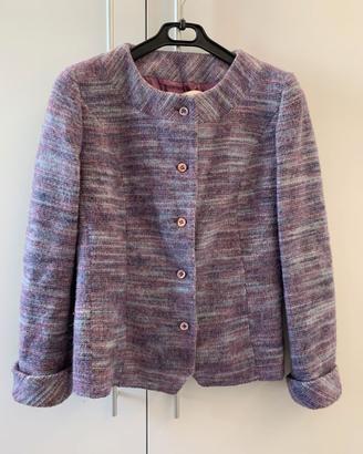Mariella Burani Completo Tailleur Gonna Lilla
