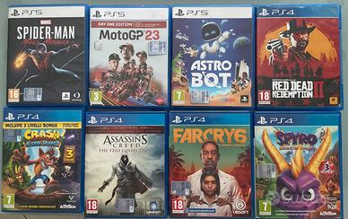 Giochi PlayStation 4 e 5