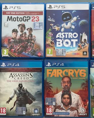 Giochi PlayStation 4 e 5