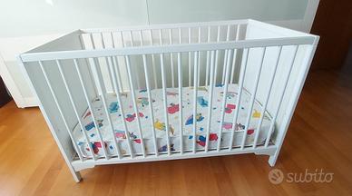 lettino ikea sundvik 60x120 + materasso in omaggio
