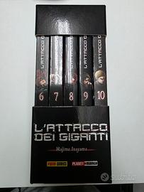 L'attacco dei Giganti cofanetto volumi 6-10