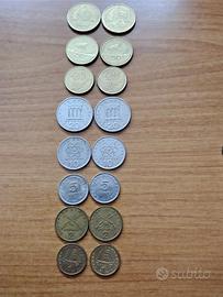 Lotto 16 monete dracme Grecia 