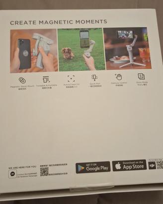 stabilizzatore smartphone DJI OM 4 Gimbal Stabiliz