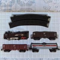 Treno trenino elettrico con luci a batterie