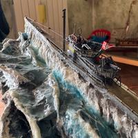Diorama Sommergibile U-Boot Tedesco